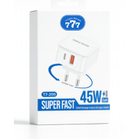 رأس شاحن سريع 45 وات Triple Seven GaN