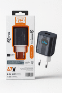 ⁦شاحن سريع 67 واط Triple Seven MD-67 بتقنية Qualcomm 3.0⁩ - الصورة ⁦2⁩