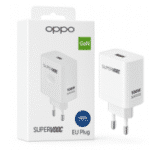 رأس شاحن OPPO SuperVOOC بقدرة 100W بتقنية GaN – موديل EU Plug