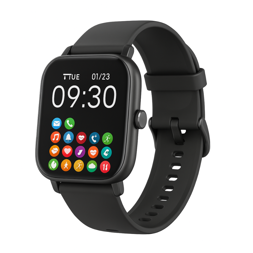 ساعة Choetech WT016 الذكية بشاشة 2.01 بوصة ومكالمات بلوتوث